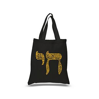 Chai - Small Word Art Tote Bag