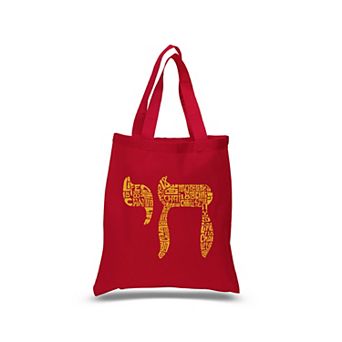 Chai - Small Word Art Tote Bag