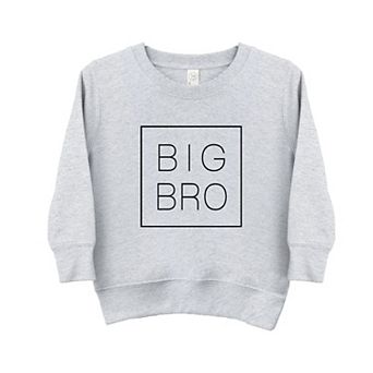 Big Bro Square Toddler Graphic Sweatshirt