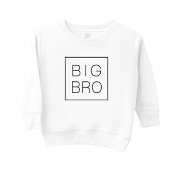Big Bro Square Toddler Graphic Sweatshirt