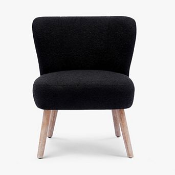 Westintrends 25" Upholstered Boucle Accent Chair
