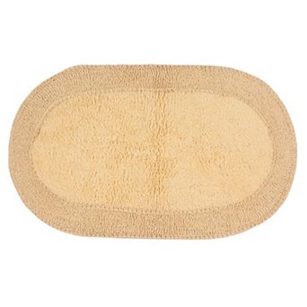 Home Weavers Double Ruffle Collection 100% Cotton Tufted Extra Soft And Absorbent Bath Rugs