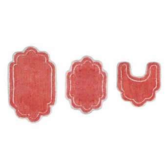 Home Weavers Allure Collection 100% Cotton Tufted Extra Soft And Absorbent Bath Rugs