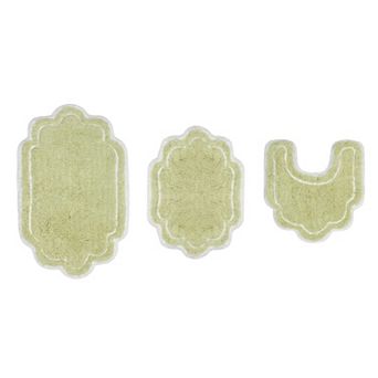 Home Weavers Allure Collection 100% Cotton Tufted Extra Soft And Absorbent Bath Rugs