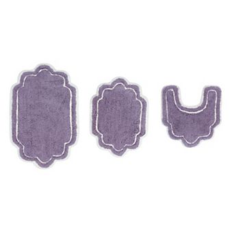 Home Weavers Allure Collection 100% Cotton Tufted Extra Soft And Absorbent Bath Rugs