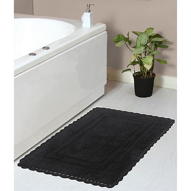 Home Weavers Casual Elegance Bathmat Collection 100% Cotton Tufted Extra Soft And Absorbent Bath Rug