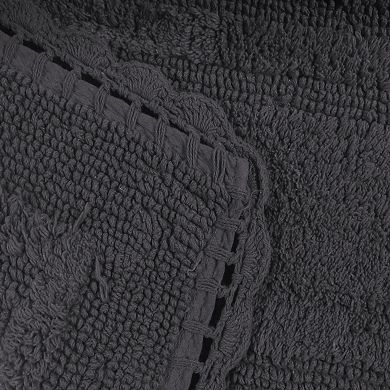 Home Weavers Casual Elegance Bathmat Collection 100% Cotton Tufted Extra Soft And Absorbent Bath Rug