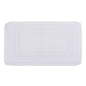 Home Weavers Casual Elegance Bathmat Collection 100% Cotton Tufted Extra Soft And Absorbent Bath Rug