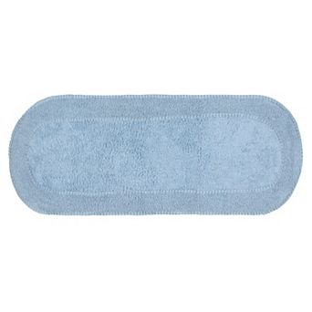 Home Weavers Double Ruffle Collection 100% Cotton Tufted Extra Soft And Absorbent Bath Rugs