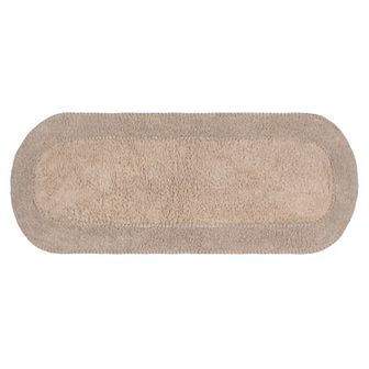 Home Weavers Double Ruffle Collection 100% Cotton Tufted Extra Soft And Absorbent Bath Rugs