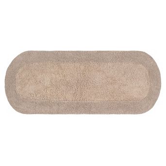 Home Weavers Double Ruffle Collection 100% Cotton Tufted Extra Soft And Absorbent Bath Rugs
