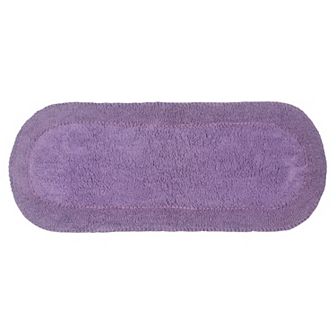 Home Weavers Double Ruffle Collection 100% Cotton Tufted Extra Soft And Absorbent Bath Rugs