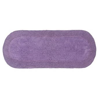 Home Weavers Double Ruffle Collection 100% Cotton Tufted Extra Soft And Absorbent Bath Rugs