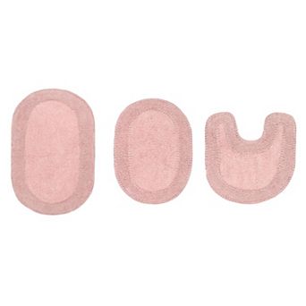 Home Weavers Double Ruffle Collection 100% Cotton Tufted Extra Soft And Absorbent Bath Rugs