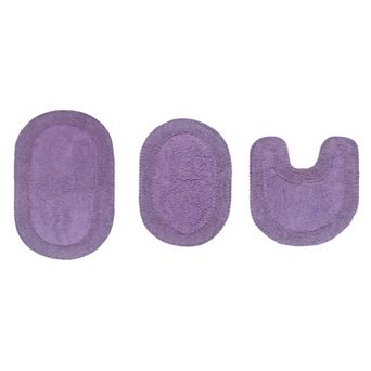 Home Weavers Double Ruffle Collection 100% Cotton Tufted Extra Soft And Absorbent Bath Rugs