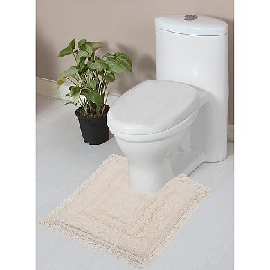 Home Weavers Opulent Bathmat Collection 100% Cotton Tufted Extra Soft And Absorbent Bath Rugs