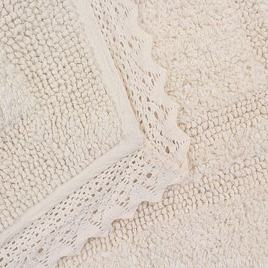 Home Weavers Opulent Bathmat Collection 100% Cotton Tufted Extra Soft And Absorbent Bath Rugs