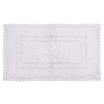 Home Weavers Opulent Bathmat Collection 100% Cotton Tufted Extra Soft And Absorbent Bath Rugs