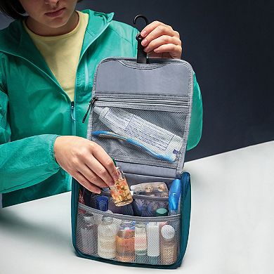 Travelon World Travel Essentials Hanging Toiletry Kit