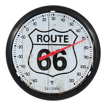 La Crosse Technology 8 in Route 66 Analog Dial Thermometer