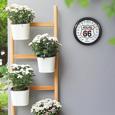 La Crosse Technology 8-in. Route 66 Analog Dial Thermometer