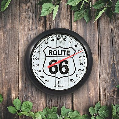 La Crosse Technology 8-in. Route 66 Analog Dial Thermometer