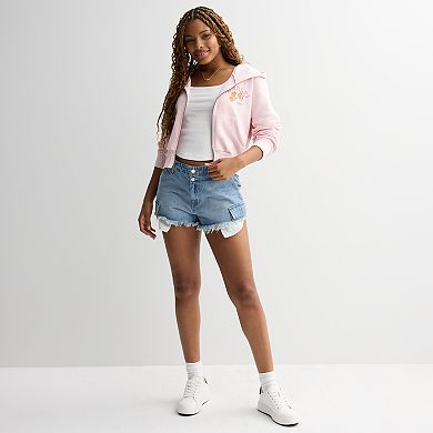 Juniors' Threads of Luxx Amalfi Coast Zip-Up Hoodie