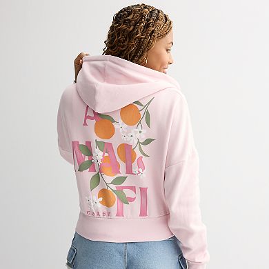 Juniors' Threads of Luxx Amalfi Coast Zip-Up Hoodie