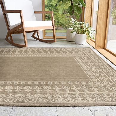 Sonoma Goods For Life® Border Indoor/Outdoor Area Rug