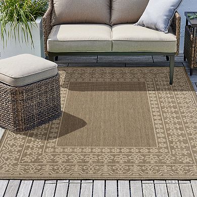 Sonoma Goods For Life® Border Indoor/Outdoor Area Rug