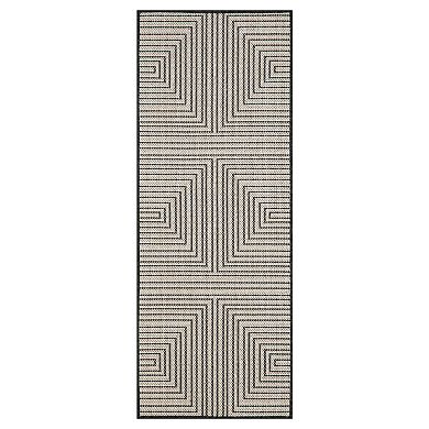 Sonoma Goods For Life® Geo Lines Indoor/Outdoor Area Rug
