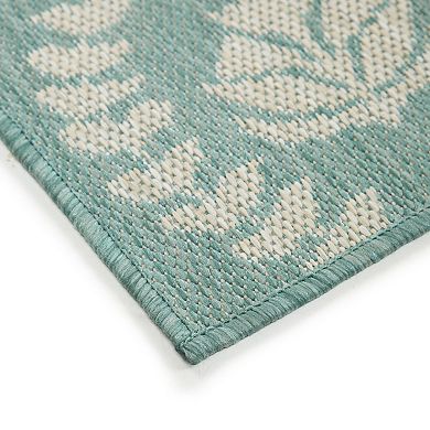 Sonoma Goods For Life® Floral Ogee Indoor/Outdoor Area Rug