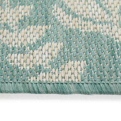 Sonoma Goods For Life® Floral Ogee Indoor/Outdoor Area Rug