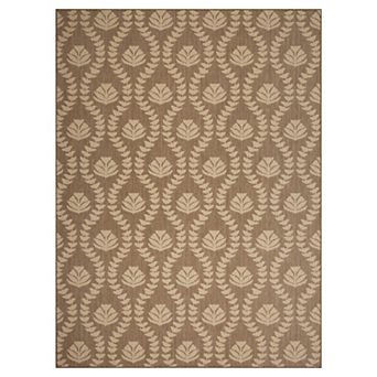 Sonoma Goods For Life® Floral Ogee Indoor/Outdoor Area Rug