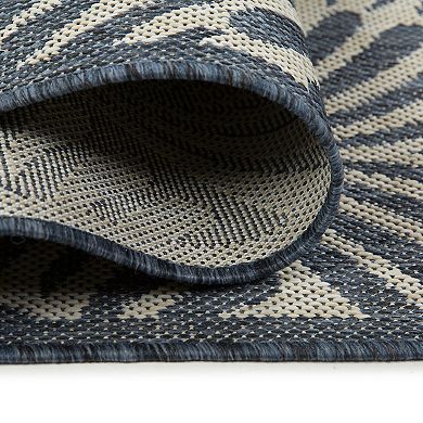 Sonoma Goods For Life® Fan Leaf Tile Indoor/Outdoor Area Rug