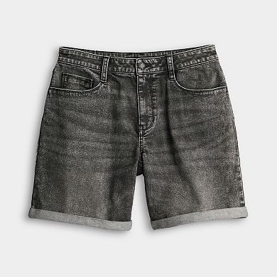 Women's Simply Vera Vera Wang High Rise Roll Cuff Shorts