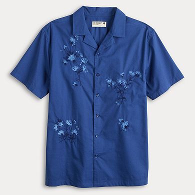Men's Retrofit Embroidered Flora Shirt