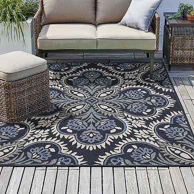Sonoma Goods For Life® Diamond Tile Indoor/Outdoor Area Rug