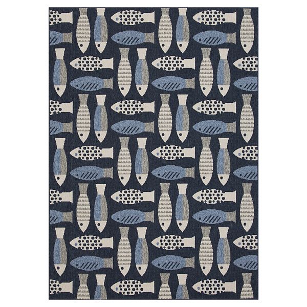 Sonoma Goods For Life® Fish Indoor/Outdoor Area Rug