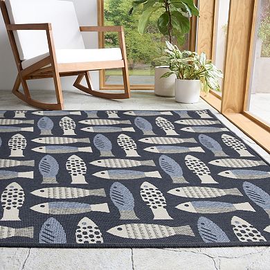 Sonoma Goods For Life® Fish Indoor/Outdoor Area Rug
