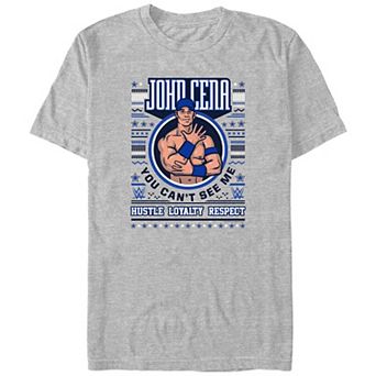 Big & Tall WWE John Cena Christmas Sweater Graphic Tee