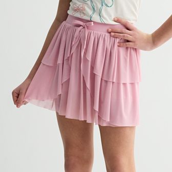 Girls 7-16 Rewind Mesh Butterfly Skirt