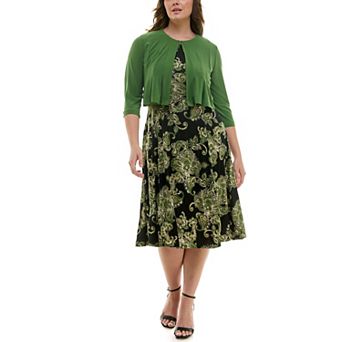 Women's Danny & Nicole 2 pc Cardigan & Dress Set