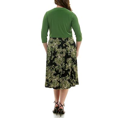 Women's Danny & Nicole 2-pc. Cardigan & Dress Set