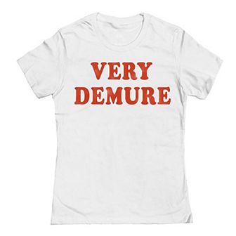 Junior's Grayson Threads The Label Very Demure Text Graphic Tee