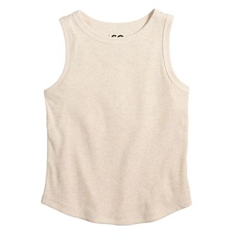 Girls 6-18 SO® High Neck Tank Top in Regular & Plus