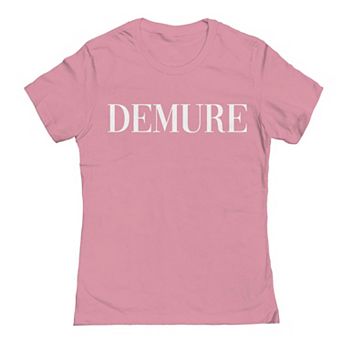 Junior's Grayson Threads by Tai Apparel Demure Mag Graphic Tee
