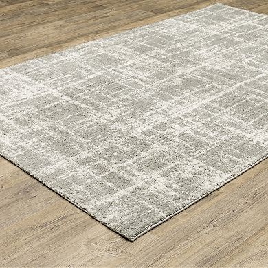 StyleHaven Veracruz Abstract Etchings Power-Loomed Shag Area Rug