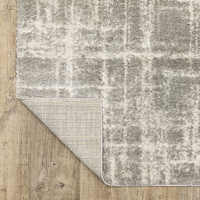 StyleHaven Veracruz Abstract Etchings Power-Loomed Shag Area Rug
