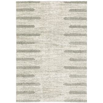 StyleHaven Veracruz Striped Edge Power-Loomed Shag Area Rug